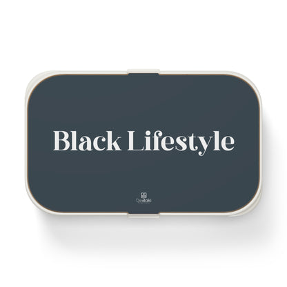Black Lifestyle Bento Lunch Box