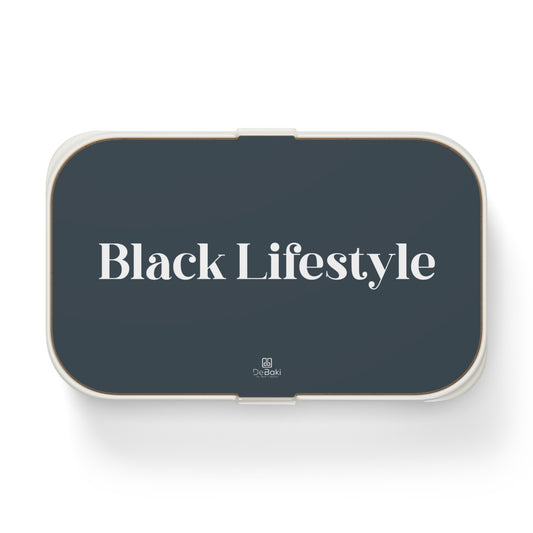 Black Lifestyle Bento Lunch Box