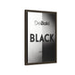 Modern Framed Art Print, Minimalistic Wall Decor, Black and White Canvas, Home Office Styling, Inspirational Art
