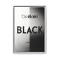 Modern Framed Art Print, Minimalistic Wall Decor, Black and White Canvas, Home Office Styling, Inspirational Art