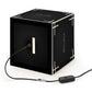 Black Lifestyle Cube Lamp