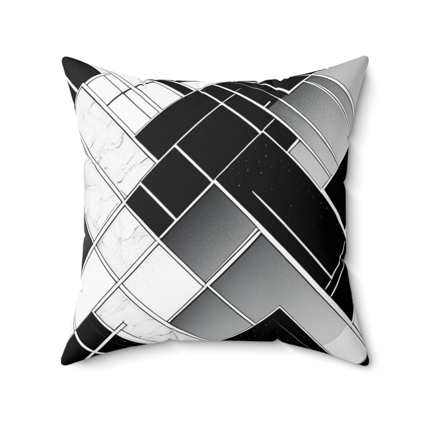 Spun Decorative Square Pillow