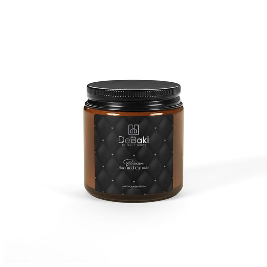 Scented Soy Candle (Multi-Size, Amber Jar)