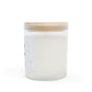 Lavender Frosted Glass Candle - 11oz