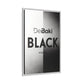 Modern Framed Art Print, Minimalistic Wall Decor, Black and White Canvas, Home Office Styling, Inspirational Art