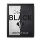 Copy of Modern Framed Art Print, Minimalistic Wall Decor, Black and White Canvas, Home Office Styling, Inspirational Art