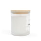 Blackberry Vanilla Frosted Glass Candle - 11oz