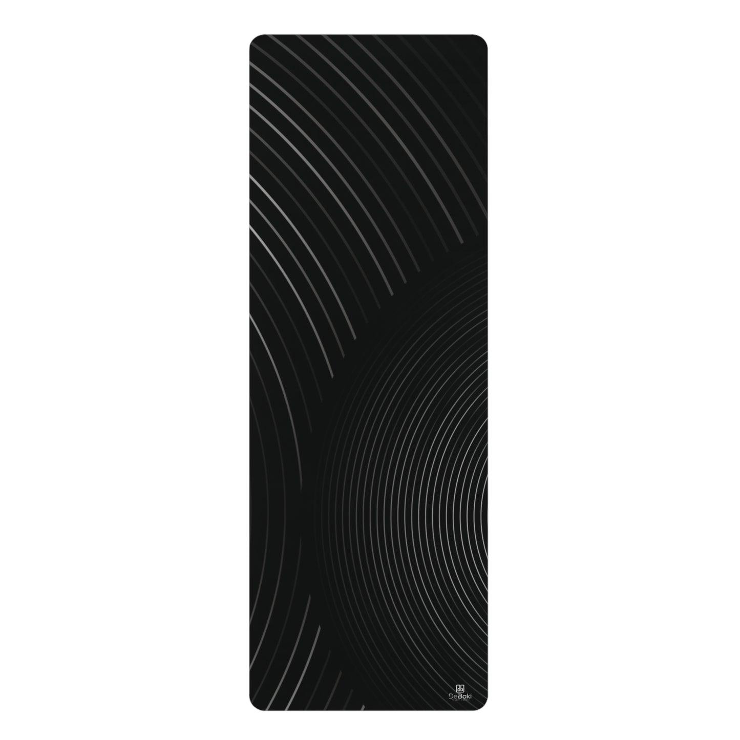 Curved Lines Yoga Mat