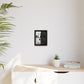 Copy of Modern Framed Art Print, Minimalistic Wall Decor, Black and White Canvas, Home Office Styling, Inspirational Art