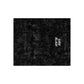 Love Black Crushed Velvet Blanket