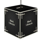 Black Lifestyle Cube Lamp