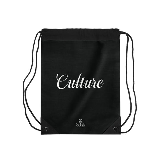 Culture Drawstring Bag