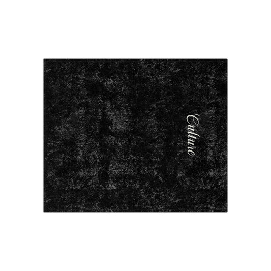 Culture Crushed Velvet Blanket