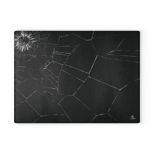 Hole in Glass Cutting Board