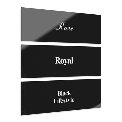 Rare, Royal, Black Lifestyle Wall Art