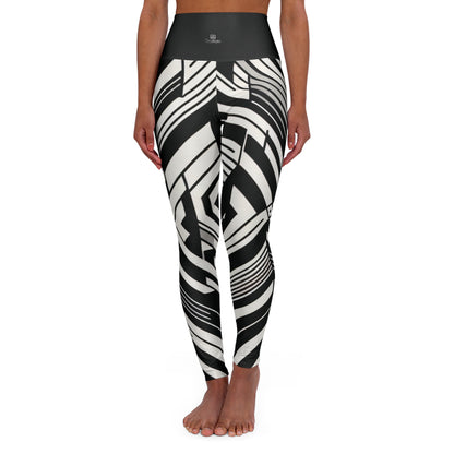 High Waisted Yoga Leggings (AOP)