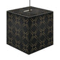 Black Gold Cube Lamp