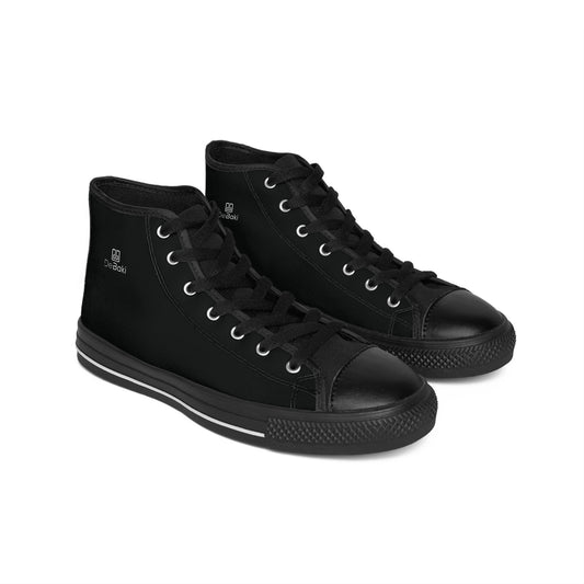 DeBaki Black Men's Classic Canvas Sneakers