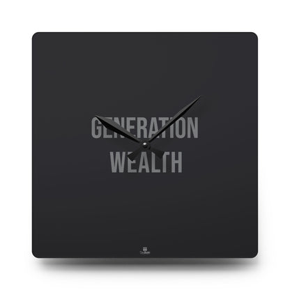 Generation Wealth Wall Clock