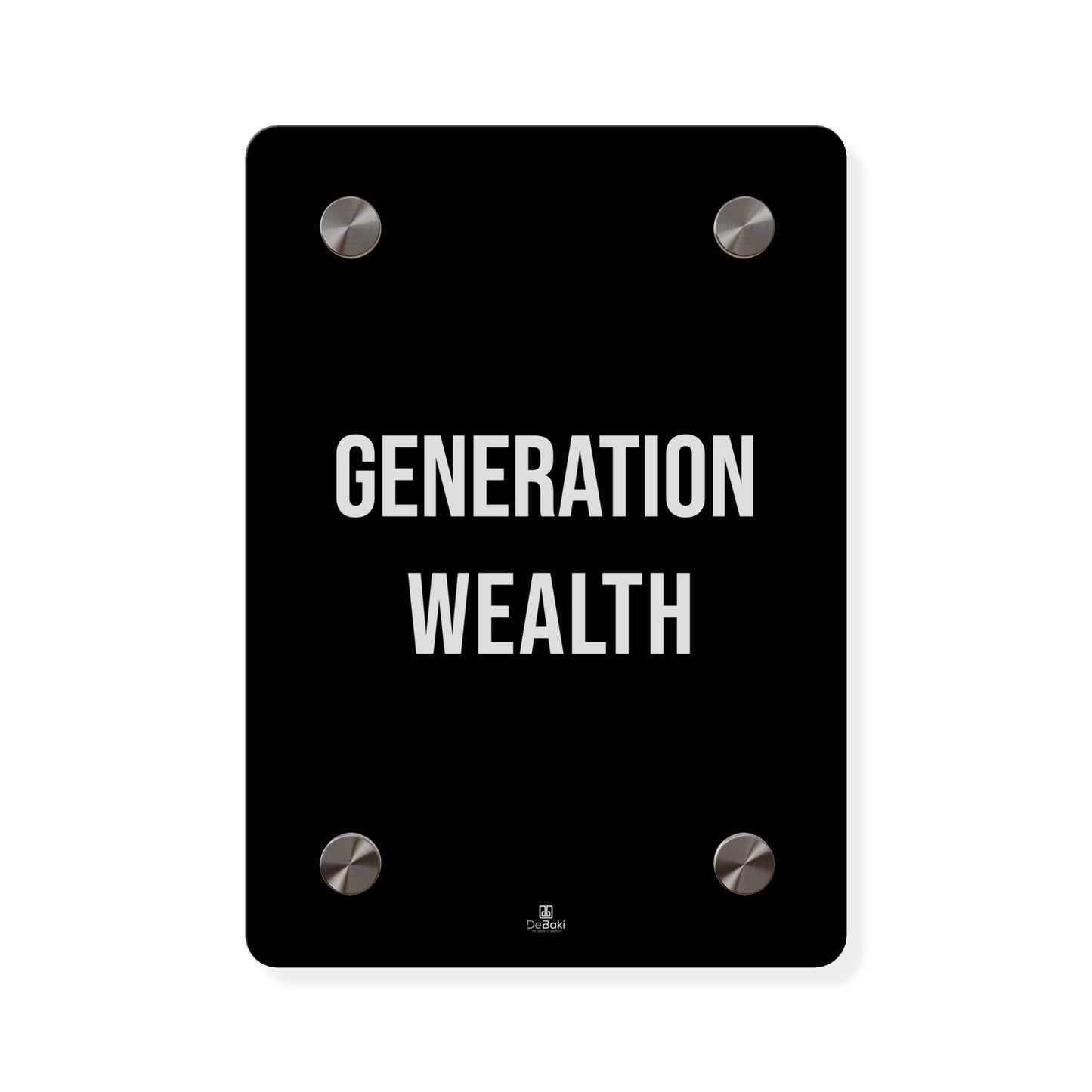 Generation Wealth Wall Art