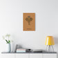 Geometric Elephant Canvas Wall Art, Origami Home Decor, Unique Gift for Animal Lovers, Perfect for Living Room and Nursery