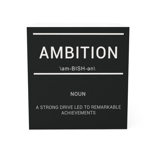 Ambition Note Cube