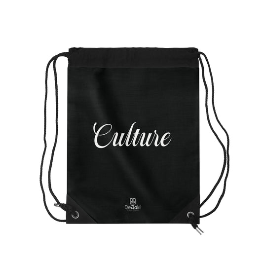 Culture Drawstring Bag