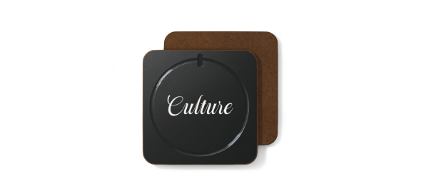 Culture Hardboard Coaster5