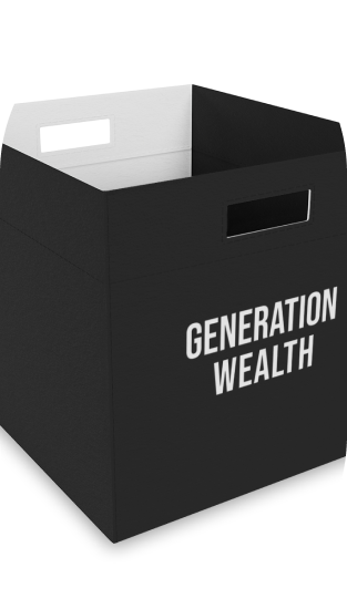 Generation Wealth Felt Storage Box