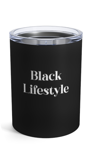 Black Lifestyle Tumbler 10oz