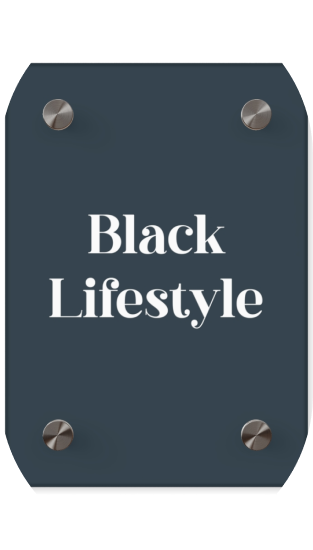 Black Lifestyle Wall Art